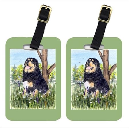 Carolines Treasures SS8106BT Tibetan Mastiff Luggage Tags; Pack - 2